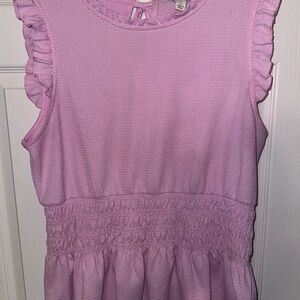 Cato Light Pink Textured Dress